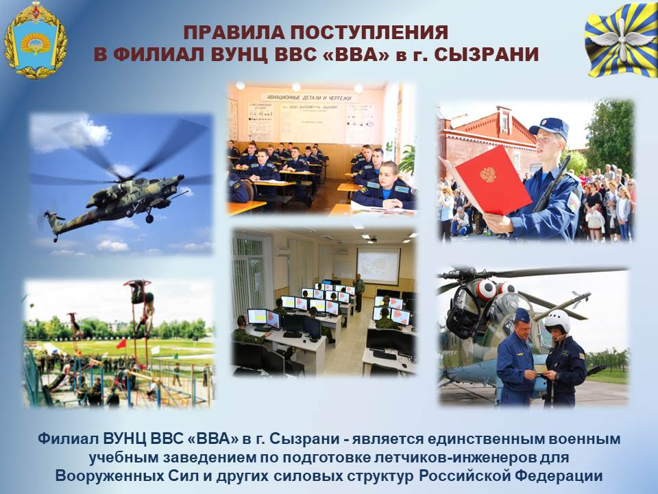 ВУНЦ ВВС ВВА г.Сызрань.