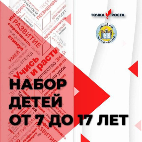 Кружки «Точка роста».